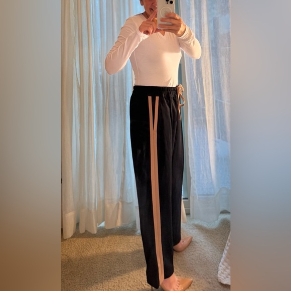 Reiss Frazer Side Striped Tapered Track Pants - Picture 2 of 6